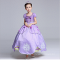 Halloween Hallowmas costume filles princesse vêtements enfants grands longs personnages de dessin animé moelleux tenues en gros manches bouffantes